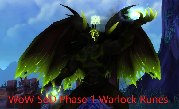WoW SoD Phase 1 Warlock Runes